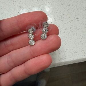 Elegant Silver Drop Earrings